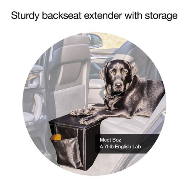 Tucker Murphy Pet™ Loudon OrthoPetic Sturdy Backseat Extender with